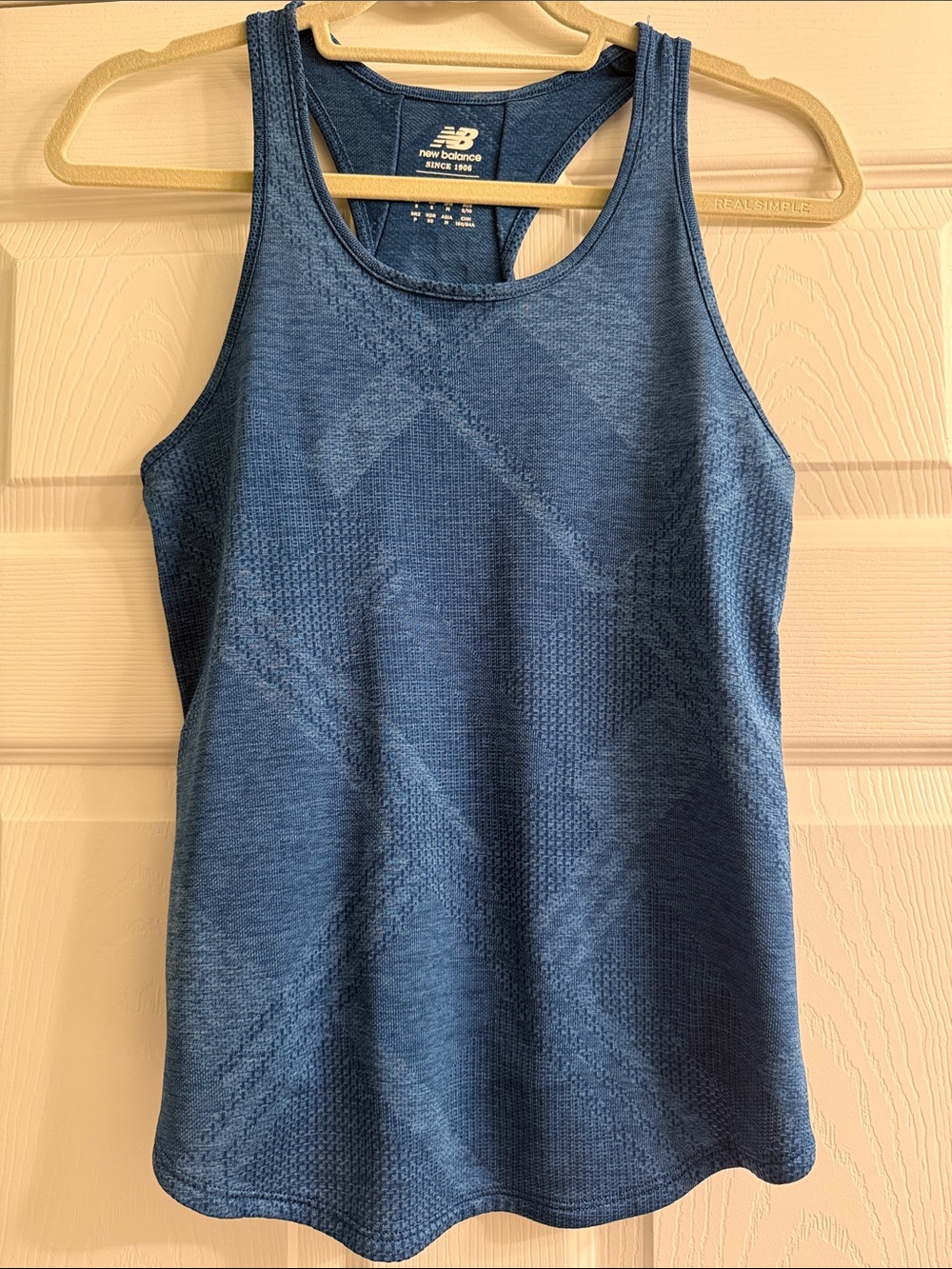 New Balance Women's Blue Running Racerback Tank